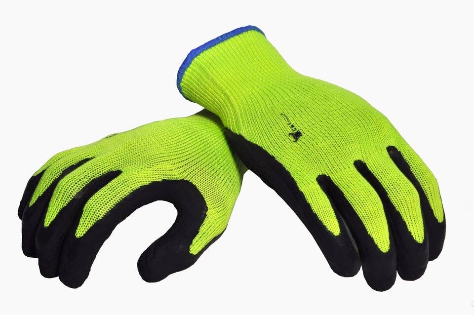 High Visibility Low Emissions Gloves - S Green
