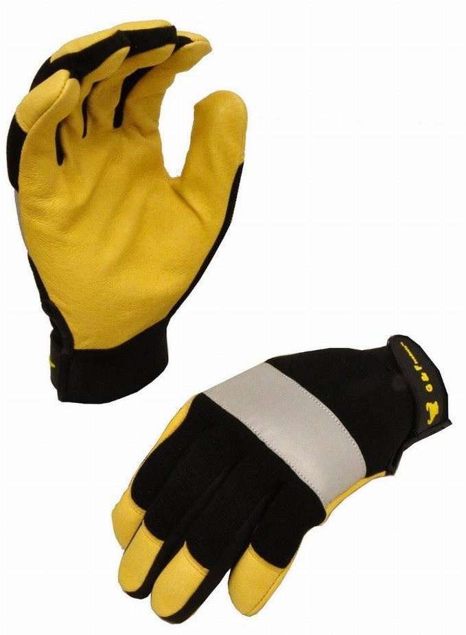 High Visibility Reflective Performance Mechanics Work Gloves
