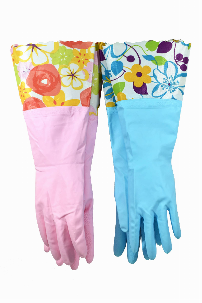 Household Gloves Latex-free with soft fiber