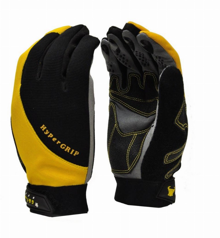 Hyper Grip Non Slip High Performance Mechanics Work Gloves