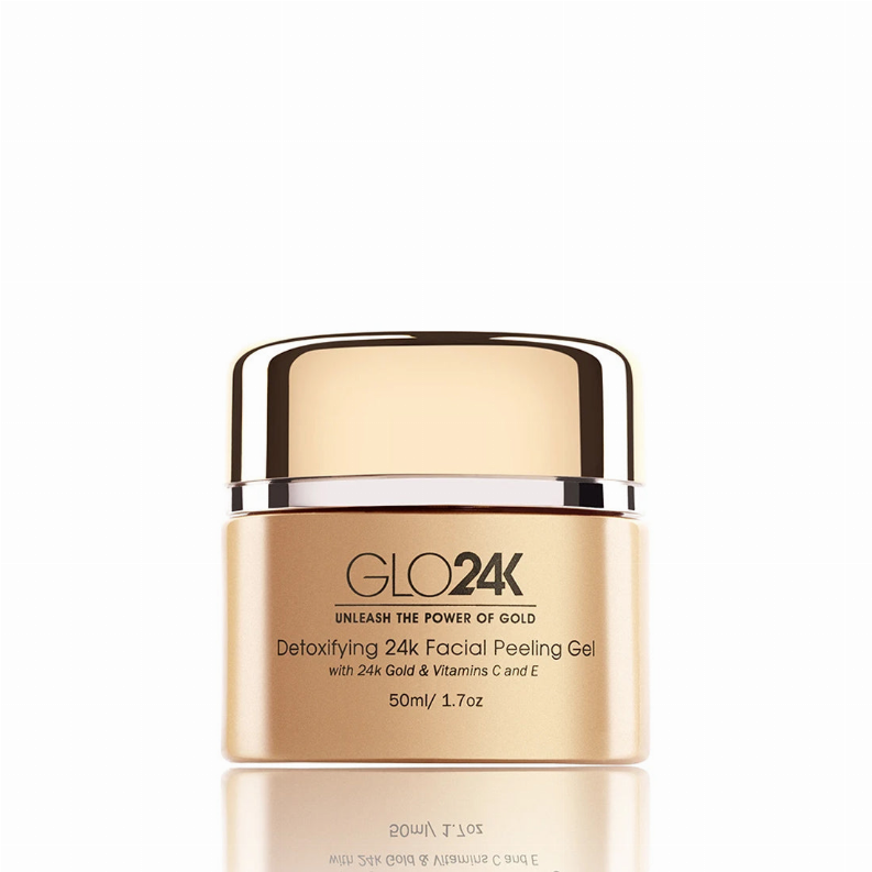 Detoxifying 24k Facial Peeling Gel with 24k Gold & Vitamins C and E