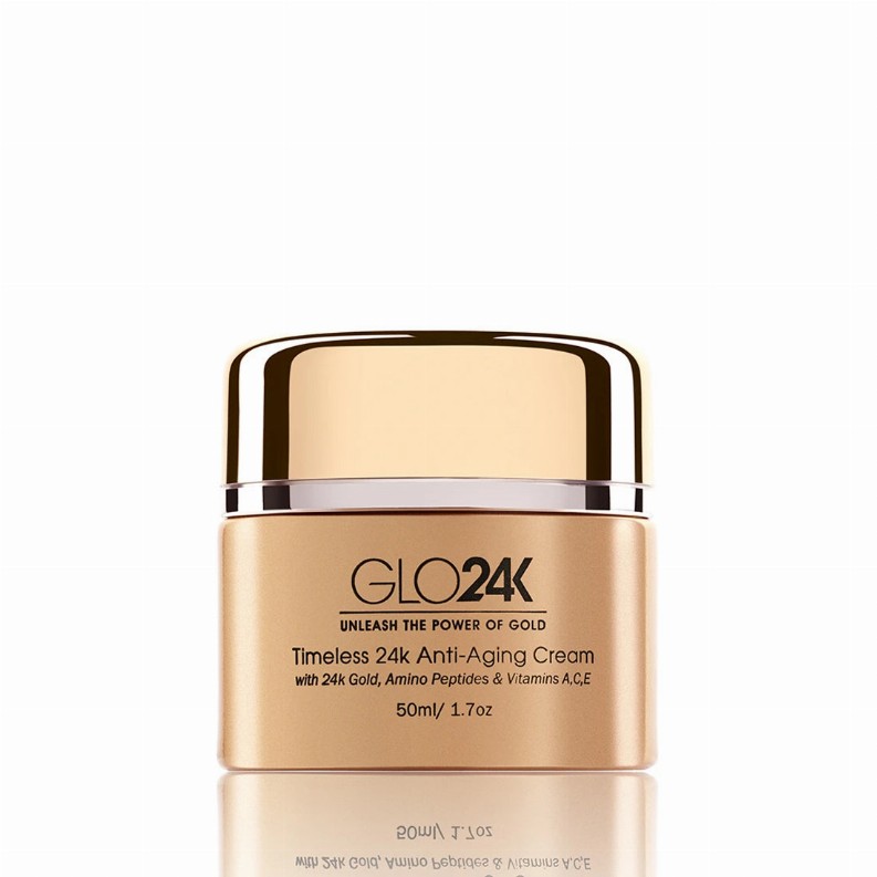 Timeless 24k Anti-Aging Cream with 24k Gold, Amino Peptides & Vitamins A, C, E