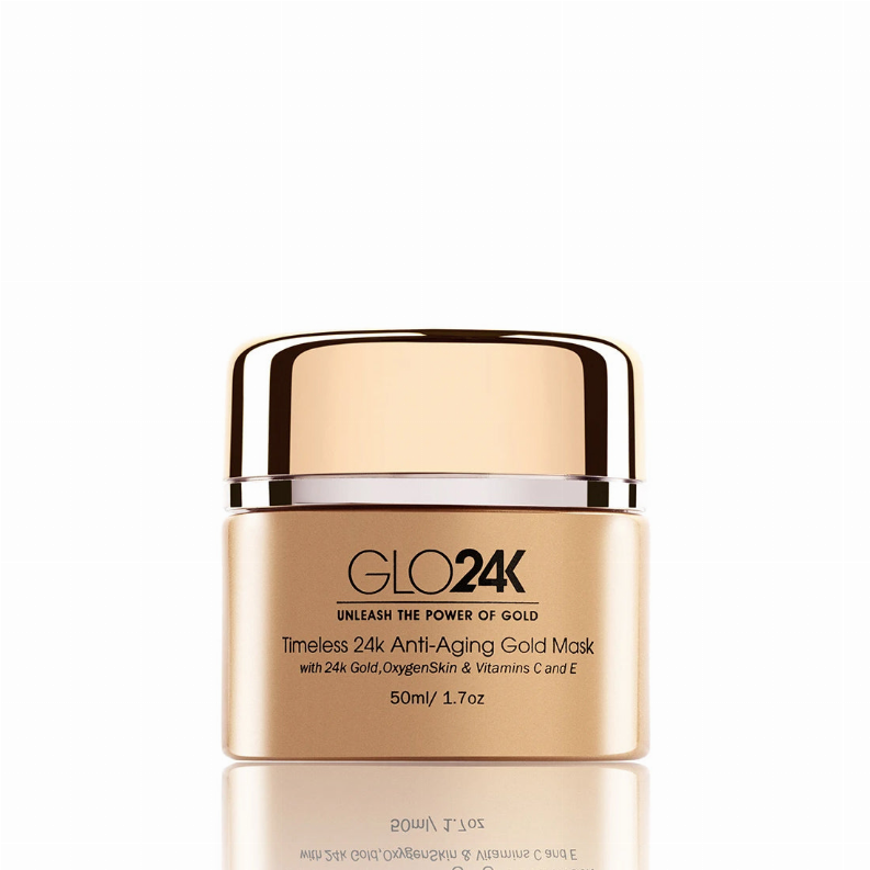 Timeless 24k Anti-Aging Gold Mask with 24k Gold, OxygenSkin & Vitamins C and E