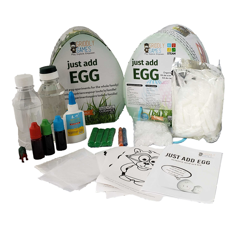 Just Add Egg Science + Art Kit