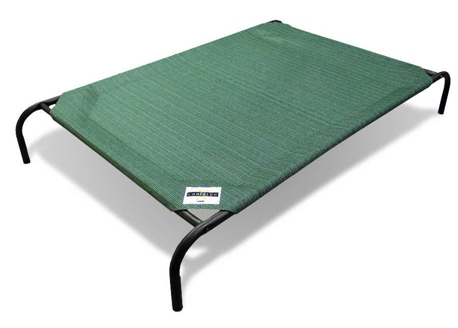 Pet Bed Large (3'6"X2'6") Br/Green