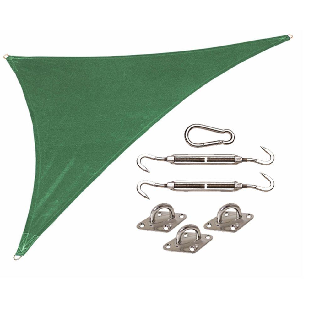 COOLHAVEN 15' x 12' x 9' RT TRIANGLE HERITAGE GREEN WITH KIT