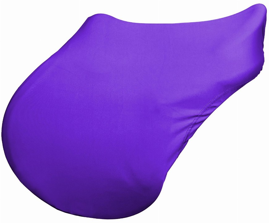 Gatsby 100% Lycra English Saddle Cover Standard Purple