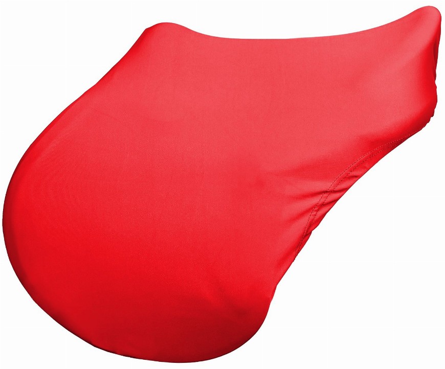 Gatsby 100% Lycra English Saddle Cover Standard Red