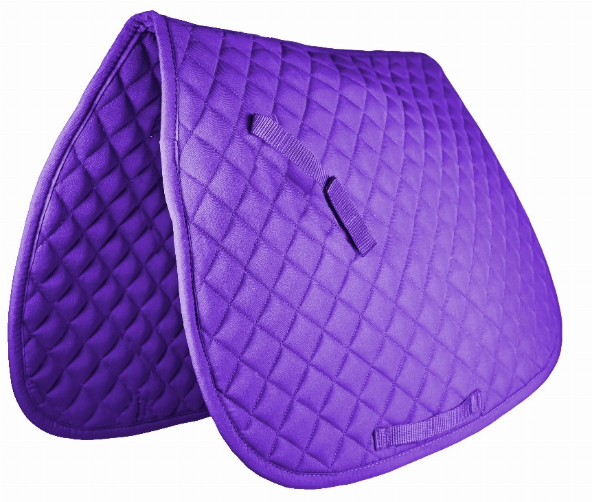 Gatsby Basic All-Purpose Saddle Pad 22" Purple