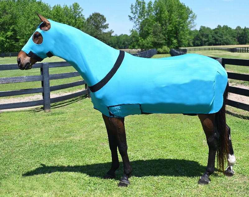 Gatsby Full Body Slicker With Zipper X-Large (1400-1600lbs) Teal