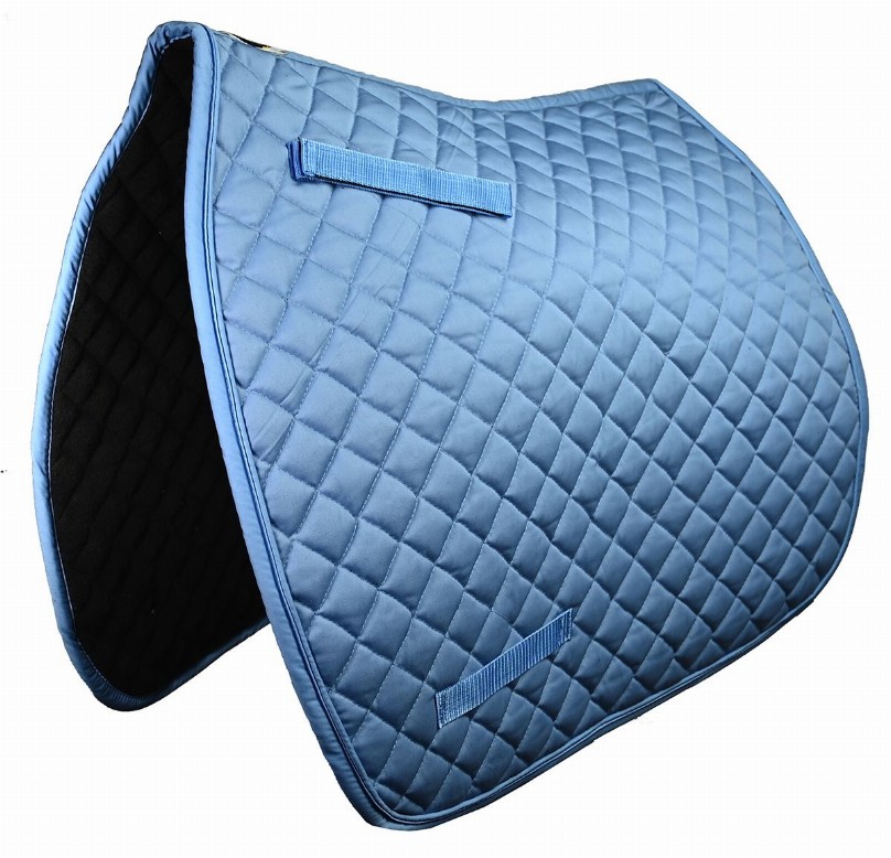 Gatsby Premium Dressage Saddle Pad 22" Light Blue