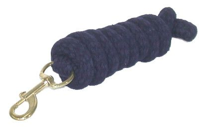 Gatsby Acrylic 6' Lead Rope With Bolt Snap 6' Navy Blue