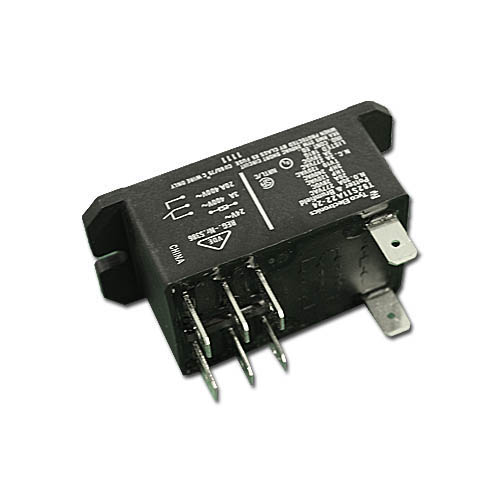 Relay, T92 Style, 24 VAC Coil, 30 Amp, DPDT