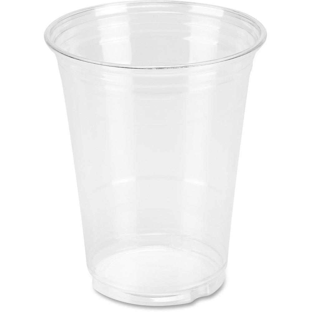 Genuine Joe Clear Plastic Cups - 25 / Pack - 16 fl oz - 20 / Carton - Clear - Plastic - Cold Drink, Beverage