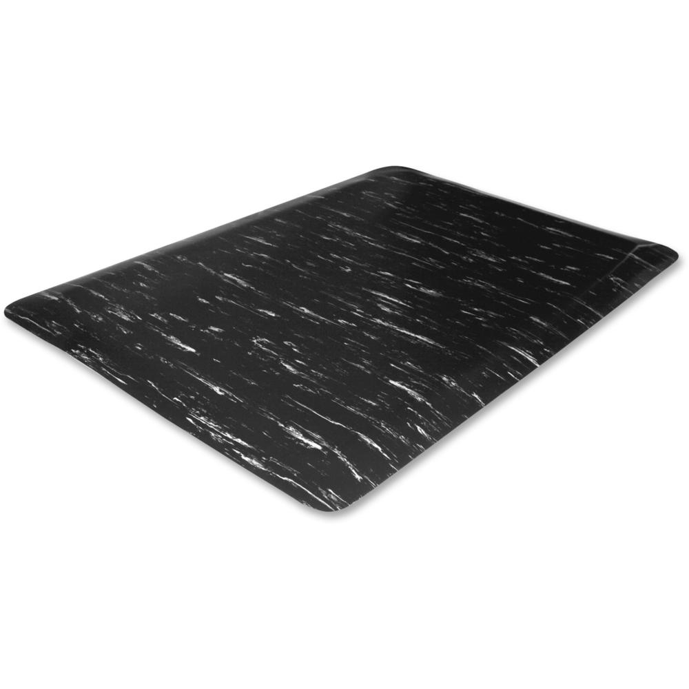 Genuine Joe Marble Top Anti-fatigue Floor Mats - Office, Bank, Cashier's Station, Industry - 60" Length x 36" Width x 0.50" Thic