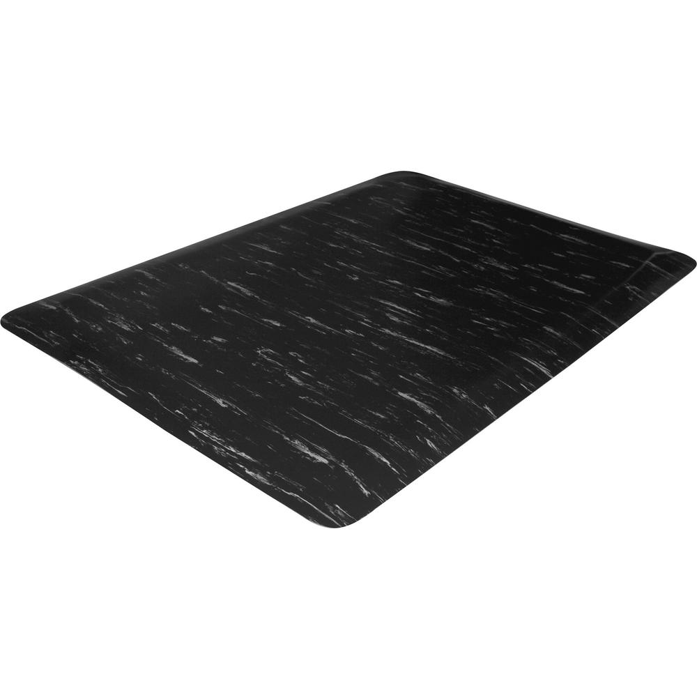 Genuine Joe Marble Top Anti-fatigue Mats - Office, Airport, Bank, Copier, Teller Station, Service Counter, Assembly Line, Indust