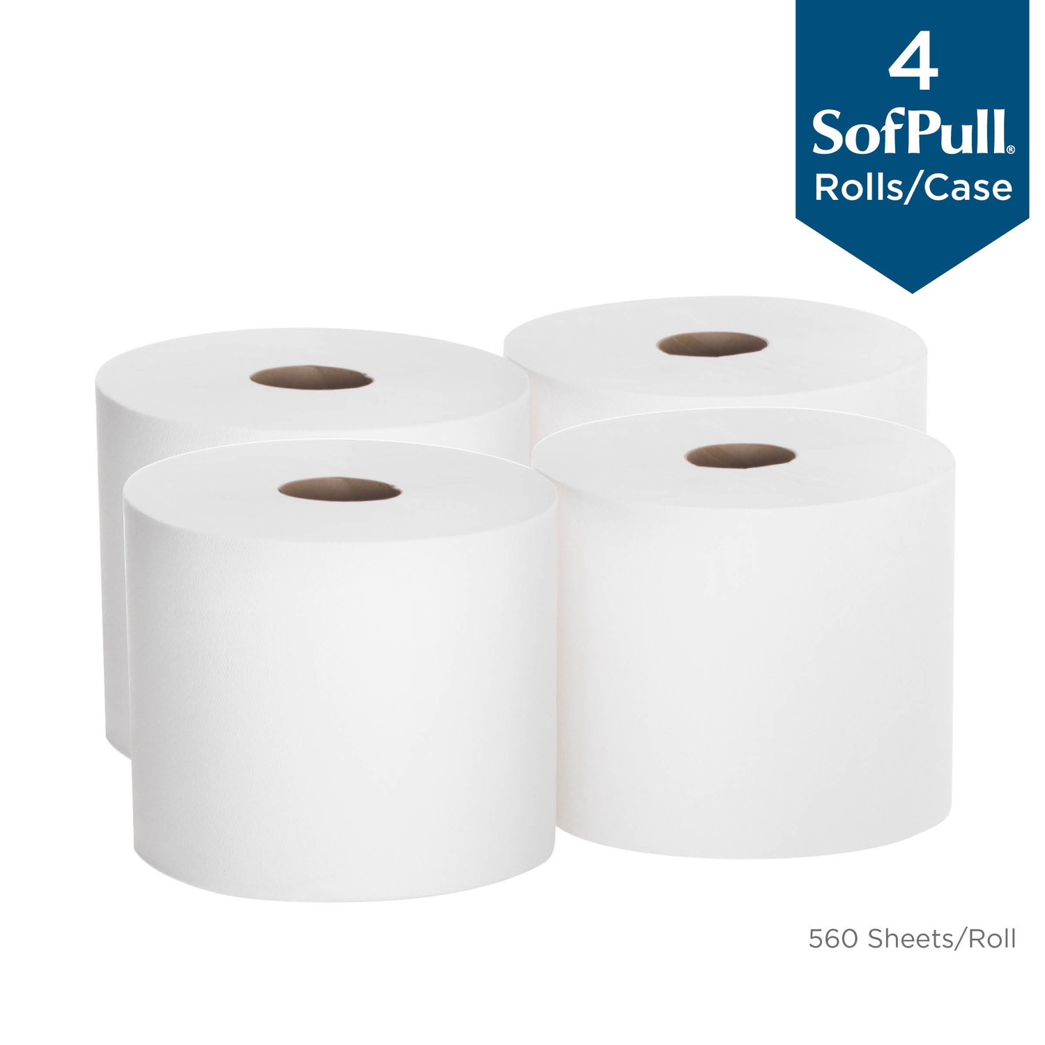 SofPull Centerpull High-Capacity Paper Towels - 15" x 7.80" - 560 Sheets/Roll - White - Paper - Absorbent, Soft - For Healthcare