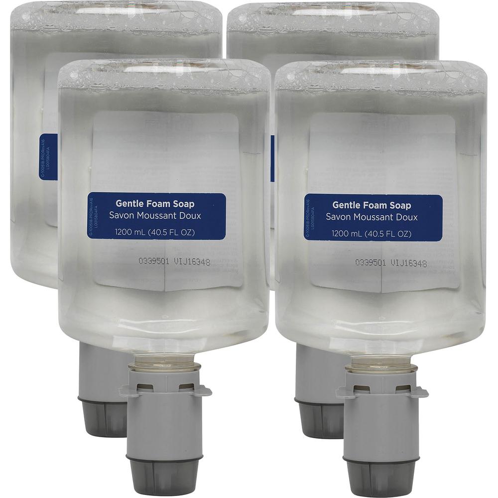 Pacific Blue Ultra Gentle Foam Soap Manual Dispenser Refills - 40.6 fl oz (1200 mL) - Squeeze Bottle Dispenser - Dirt Remover, B