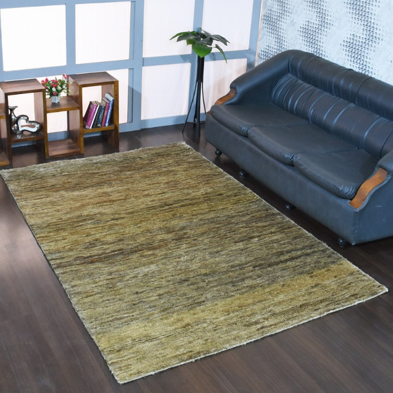 Rugsotic Carpets Hand Knotted Jute Eco-friendly Area Rug Contemporary