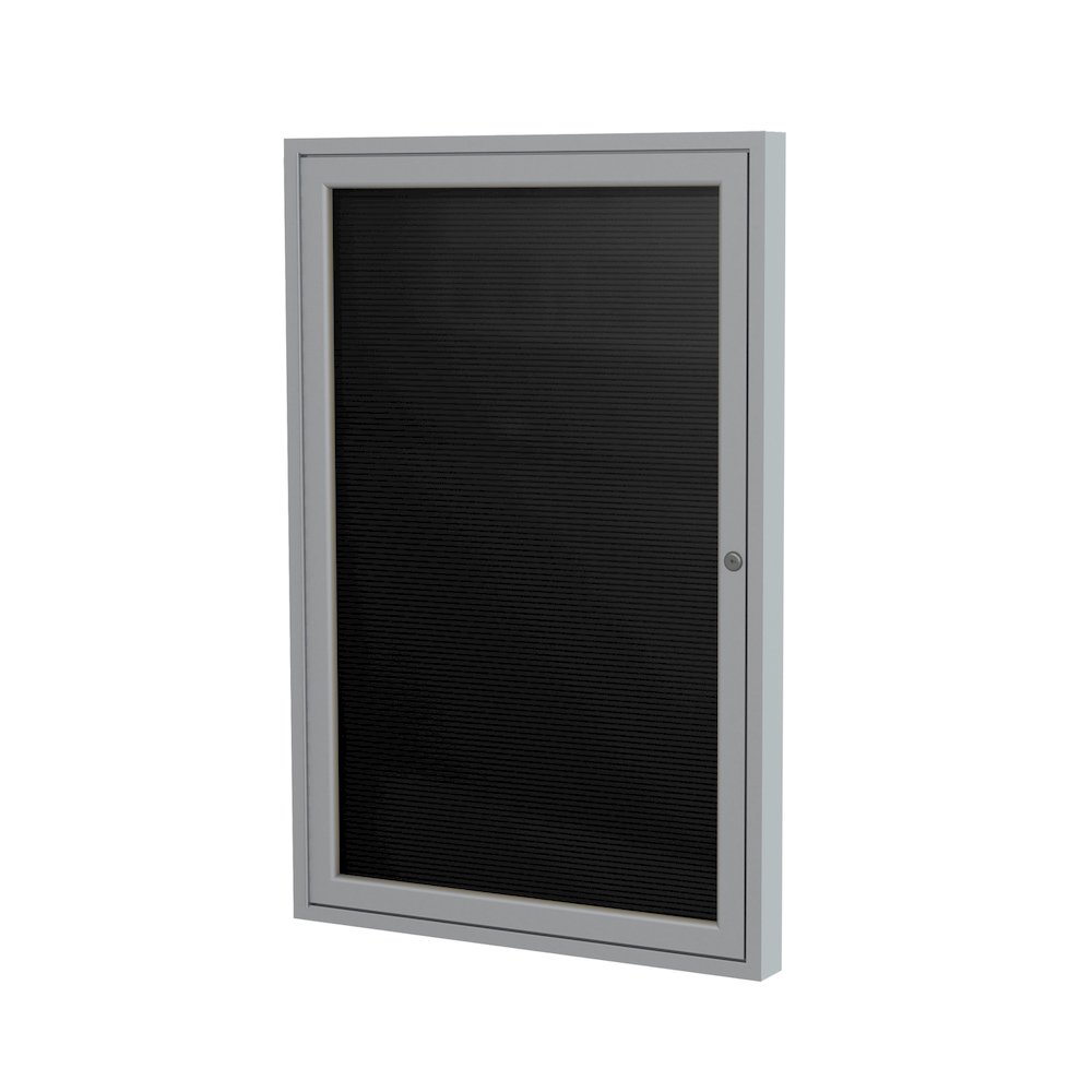 Ghent Outdoor Letterboards - 24" Height x 36" Width - Weather Resistant, Shatter Resistant, Lock, Water Resistant, Mounting Syst