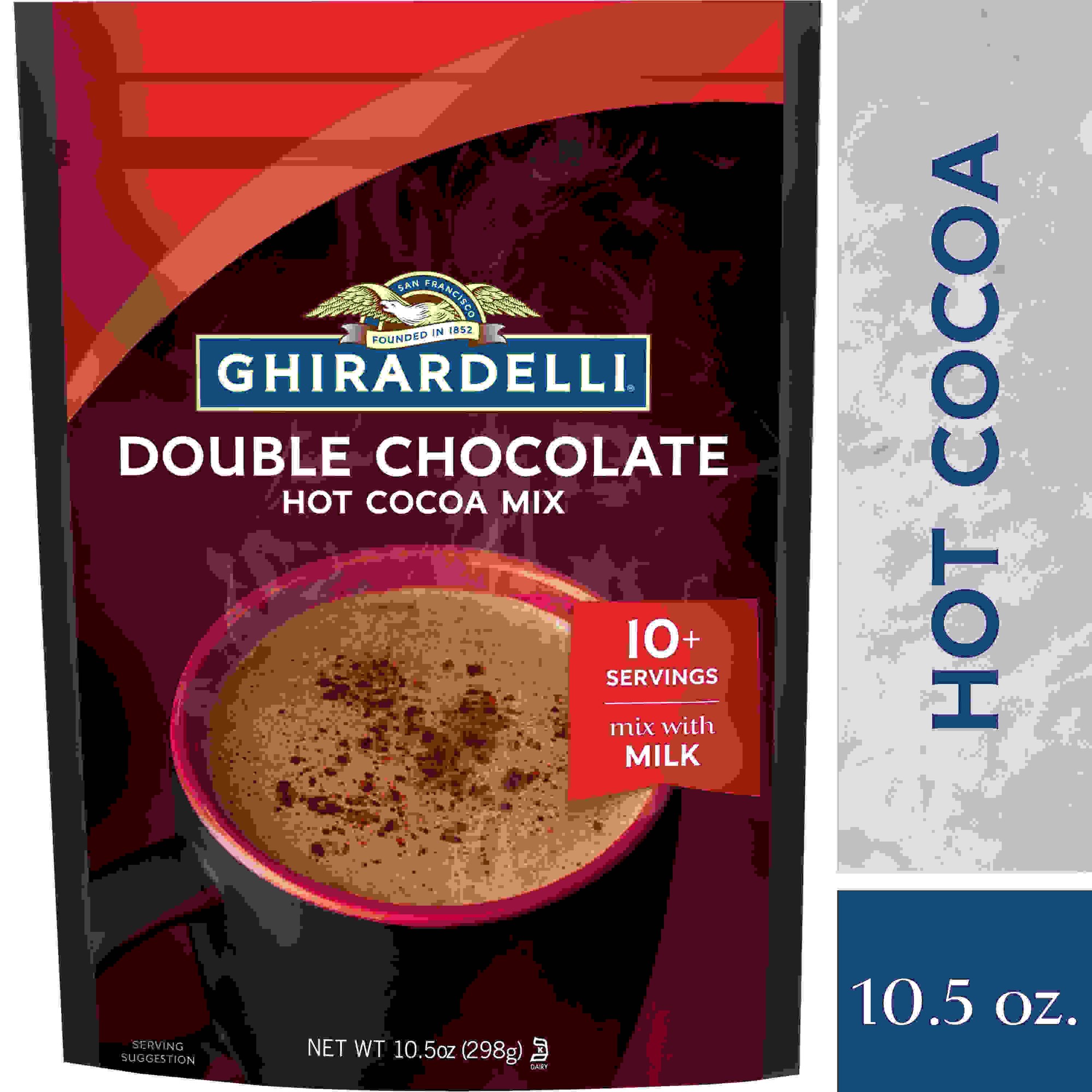Ghirardelli Double Chocolate Cocoa (6x10.5OZ )
