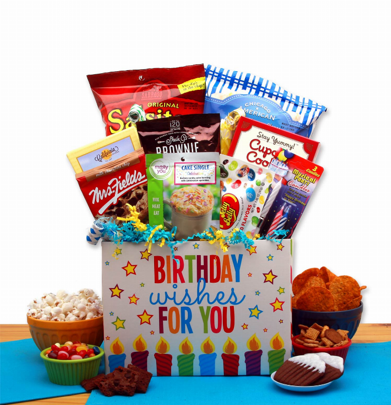Birthday Gift Baskets - 16x12x8 inA Birthday Celebration Gift Box