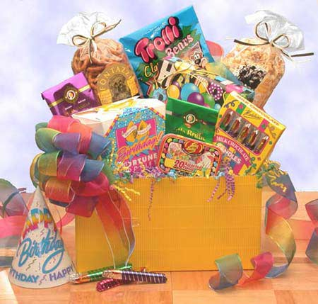 Birthday Gift Baskets - 16x12x8 inGift Box to Say Happy Birthday