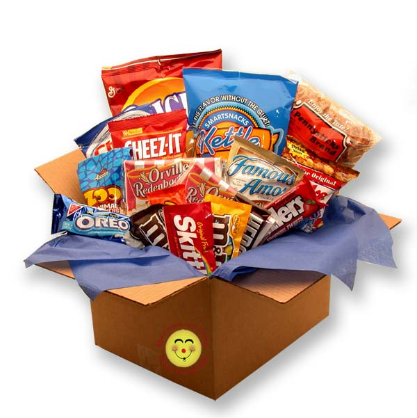 Care Packages - 10x10x10 inSnackdown Deluxe Snacks Care Package