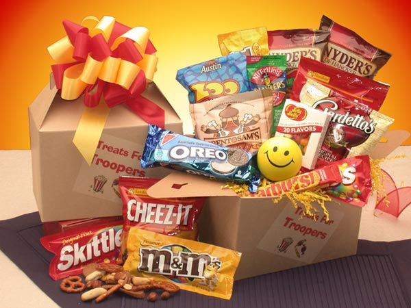 Care Packages - 12x10x8 inTreats For Troopers Snack Package