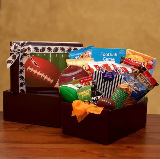 Care Packages - 12x12x8 inFootball Fan Gift Pack