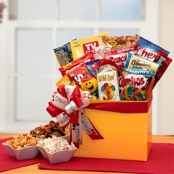 Get Well Gift Baskets - 16x12x8 inget well wishes gift box
