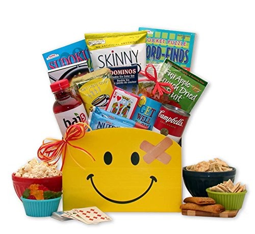 Get Well Gift Baskets - 16x12x8 insmiles across the miles get well gift box