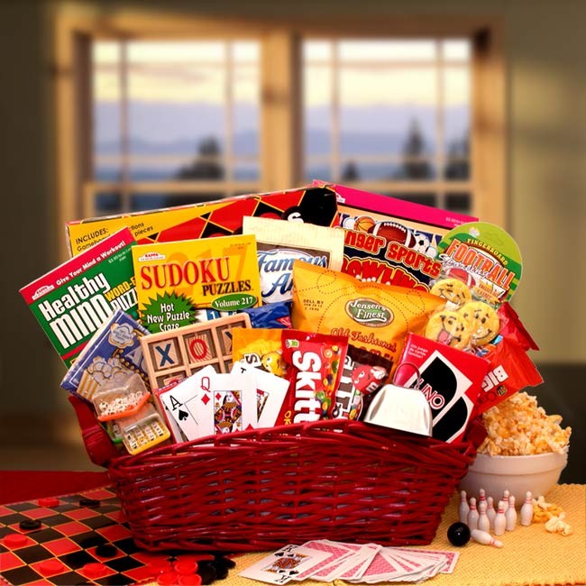 Gifts For Children - 14x14x12 inFun & Games Gift Basket