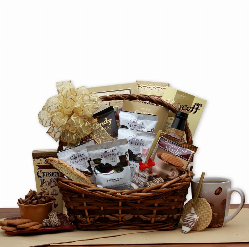 Gourmet Gift Baskets - 14x12x10x inCoffee Time Gift Basket
