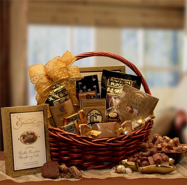 Gourmet Gift Baskets - 14x12x12 inChocolate Gourmet Gift Basket