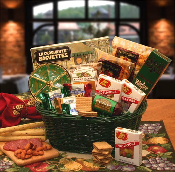 Gourmet Gift Baskets - 12x12x8 inThe Gourmet Choice Gift Basket