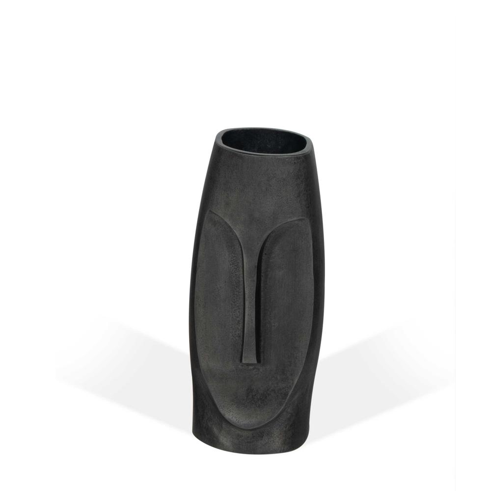 Nohea Metal Vase Gray, Small