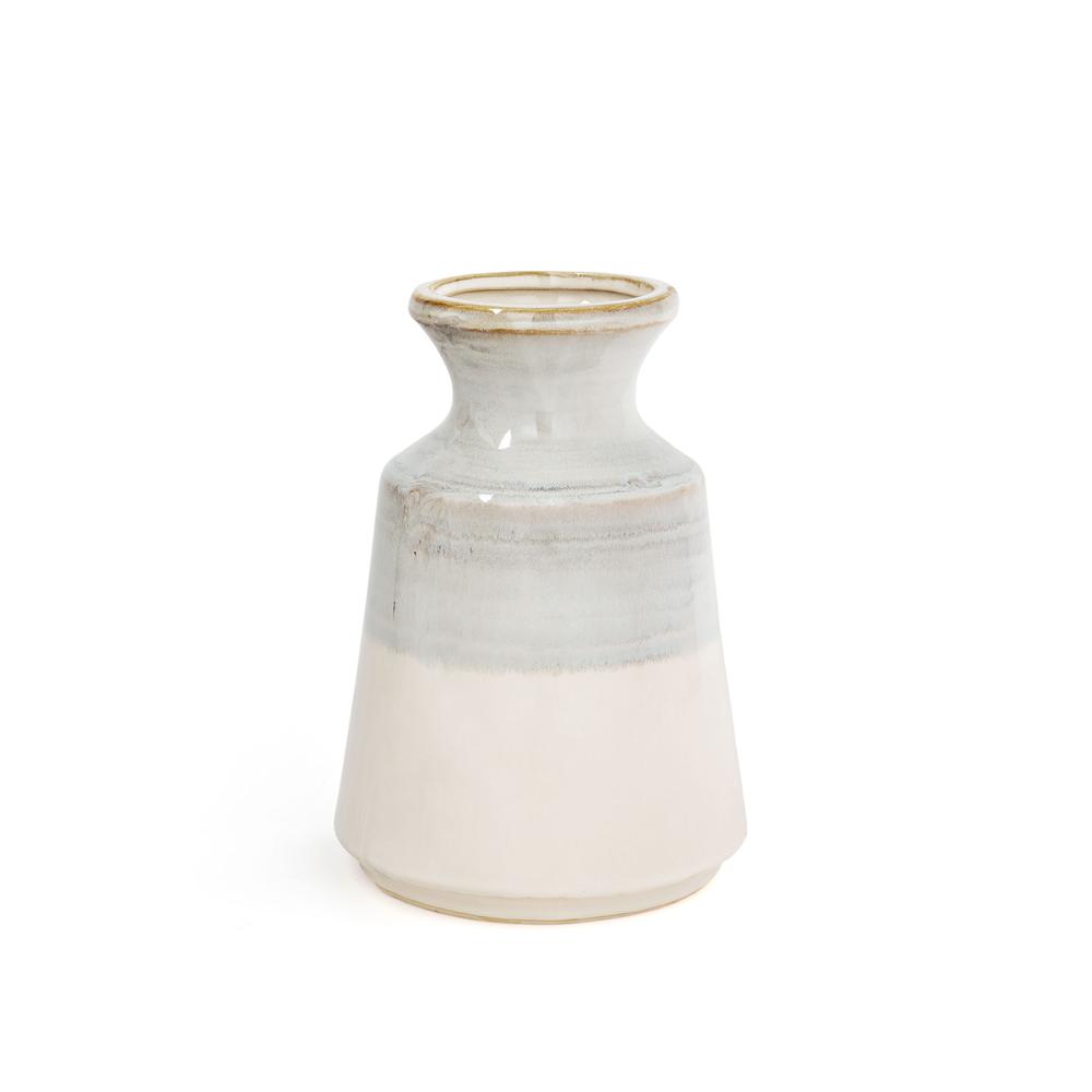 Nahla 9" Ceramic Table Vase, Small