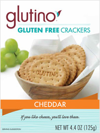 Glutino Cheddar Crackers (6x4.4OZ )