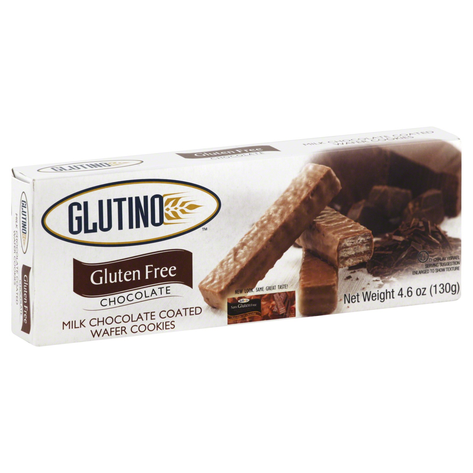 Glutino Chocolate Coated Chocolate Wafers (12x4.6 Oz)