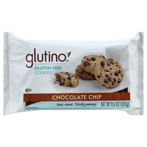 Glutino Chocolate Chip Cookies (12x8.6 Oz)