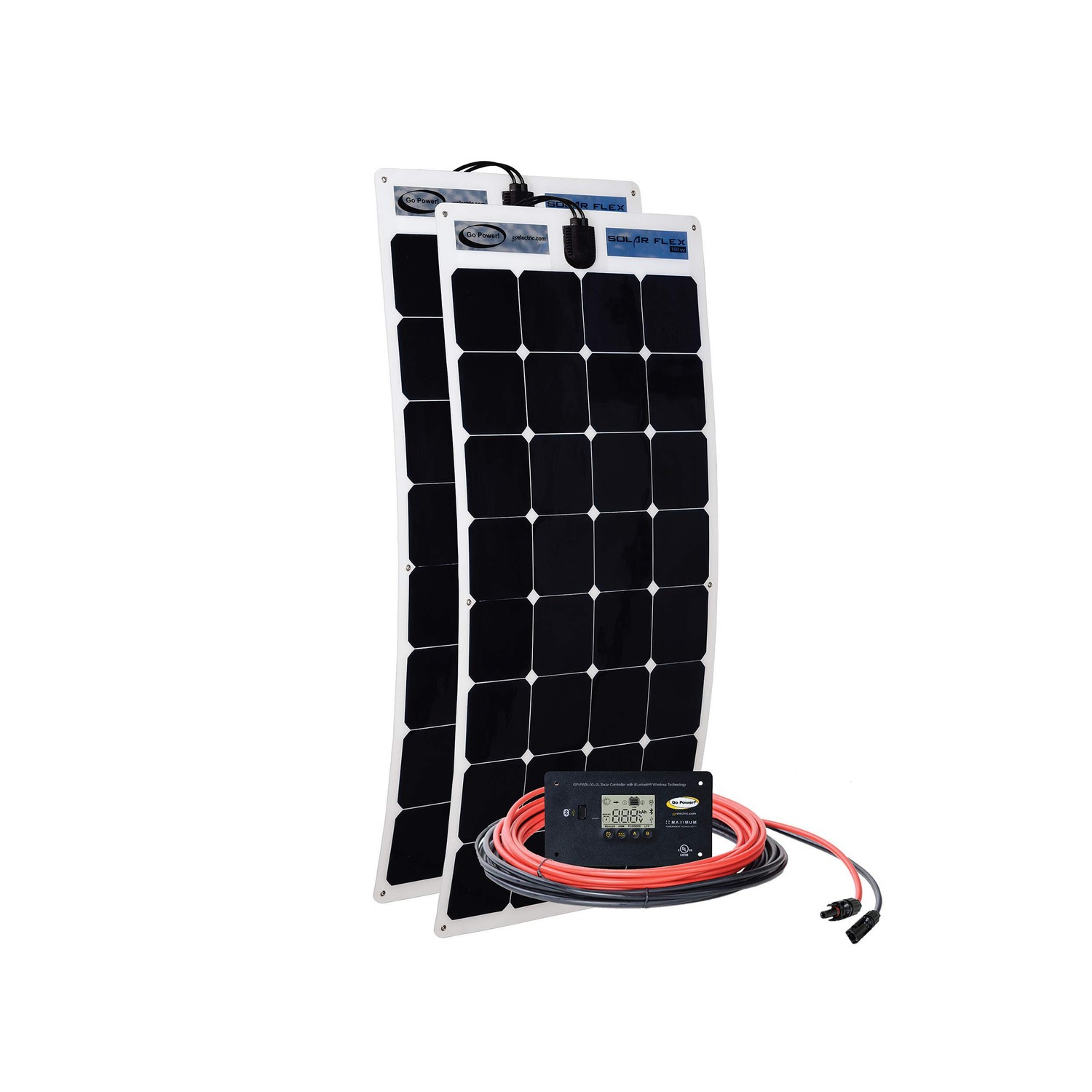 Gp-Flex-220: 220 Watt Flexible Solar Kit With 30 Amp Controller
