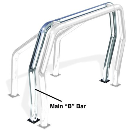 73-15 GM FULL SIZE PICKUP REAR MAIN B BAR-CHROME