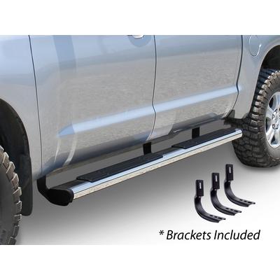 15-17 COLORADO/CANYON CREW CAB 6IN OE XTREME-COMPLETE KIT:SIDESTEPS+BRACKETS POLISHED