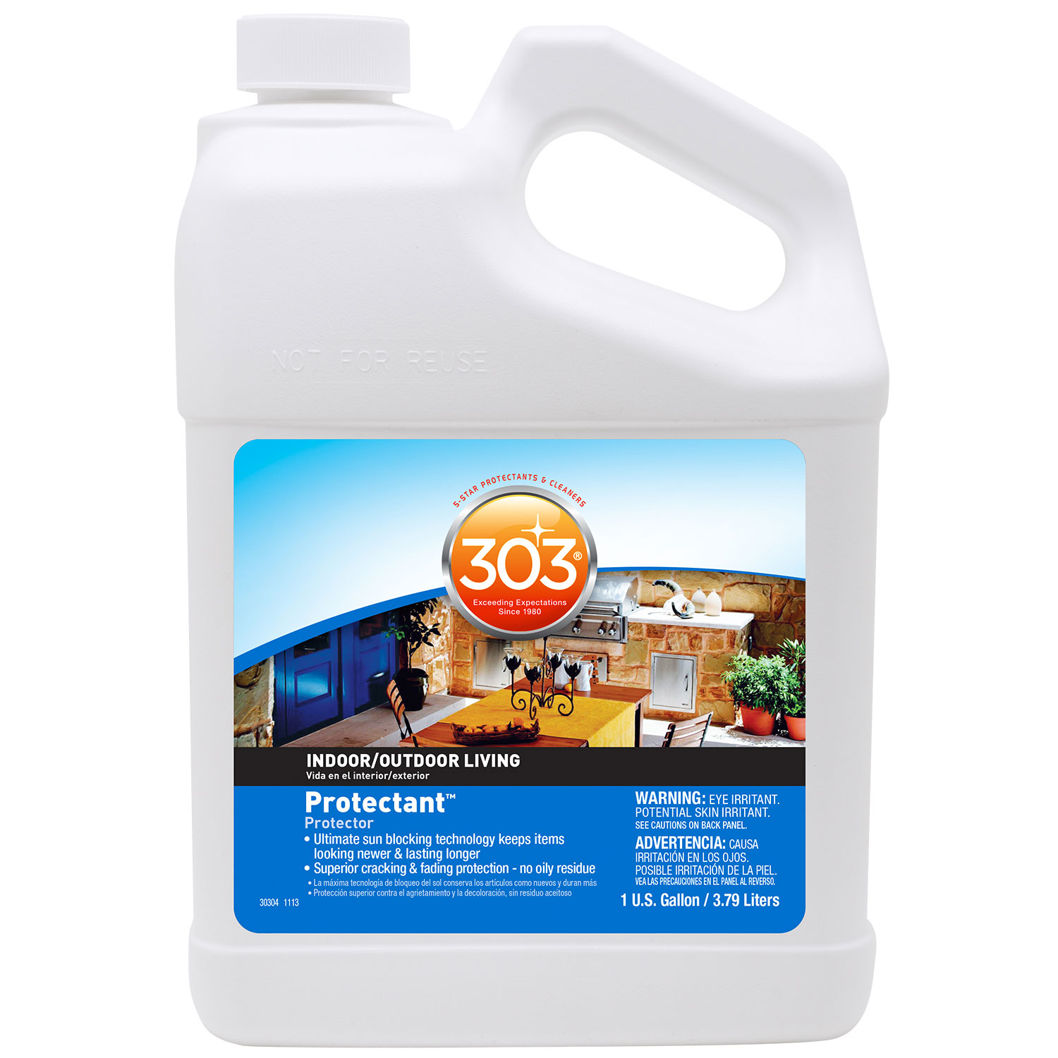 Cleaning Product, 303, Protectant, 1 Gallon Refill