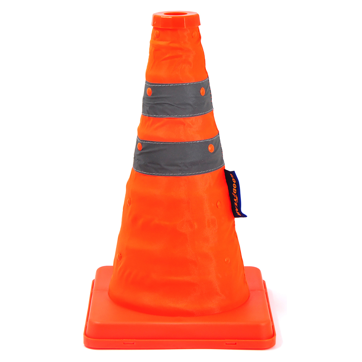 Goodyear 12-Inch Collapsible Pop Up Safety Cone GY3016 Traffic Pylon Multi Purpose Reflective Safety Cone Orange Cone for Parkin