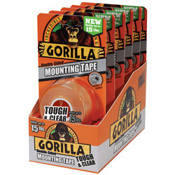Gorilla Mounting Tape 60In 6Pk Bulk Box