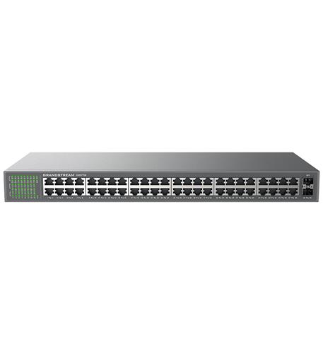 Unmanaged Network Switch- 48xGigE- 2xSFP