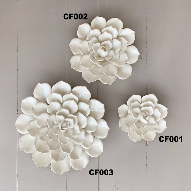 Ceramic Wall Flower