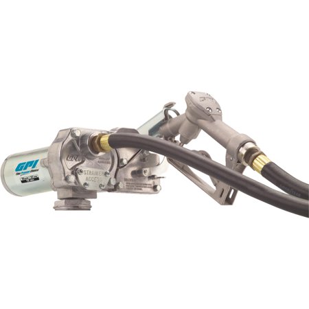 M-150S-EM STANDARD 12V PUMP W/10' HOSE & NOZZLE(WILL NOT FIT RDS TANKS W/TOOLBOX)
